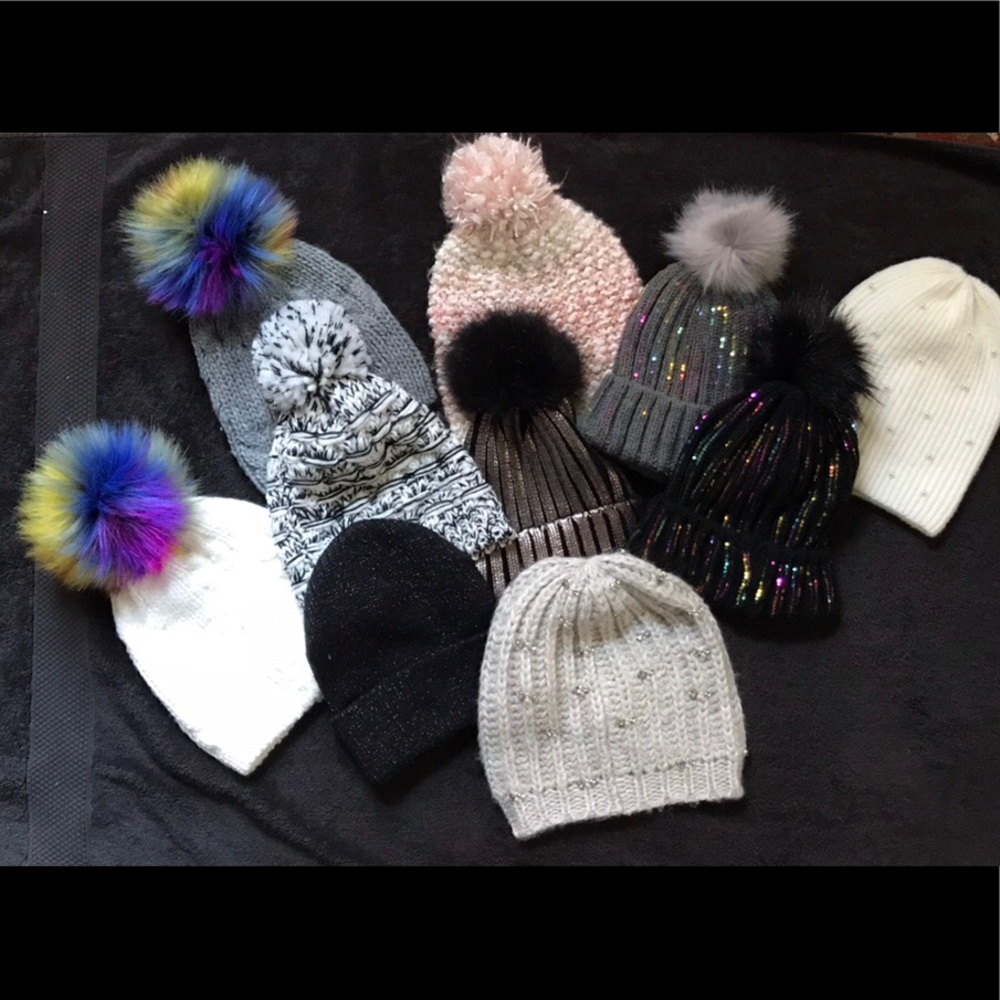 Lot of Unlined NWOT Fashion Cold Weather Beanies